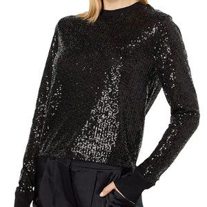 AllSaints Juela Sequined Jumper Small NWT